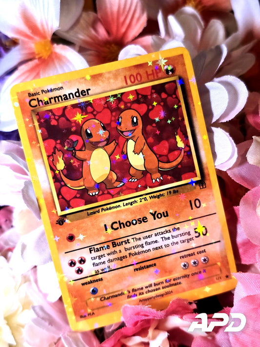 Charmander - Charmander Anniversary Love Card