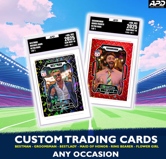 Groomsman Trading Card, Groomsman Draft Card, Groomsmen gift, Best Man Gift, Wedding Gift, Best Man Gift, Custom Sport Card