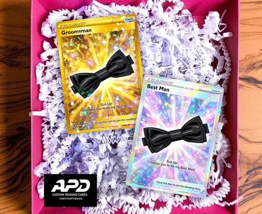 Groomsman Pokemon Card, Best Man Pokemon Card, Custom Pokemon Card, Groomsman I choose you card, Pokemon Wedding Party Gift, Officiant