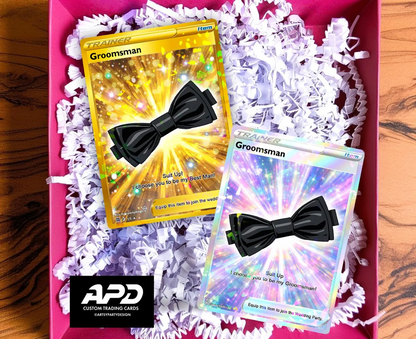 Officiant Pokemon Card, Best Man Pokemon Card, Custom Pokemon Card, Groomsman I choose you card, Pokemon Wedding Party Gift, Officiant (Copy)