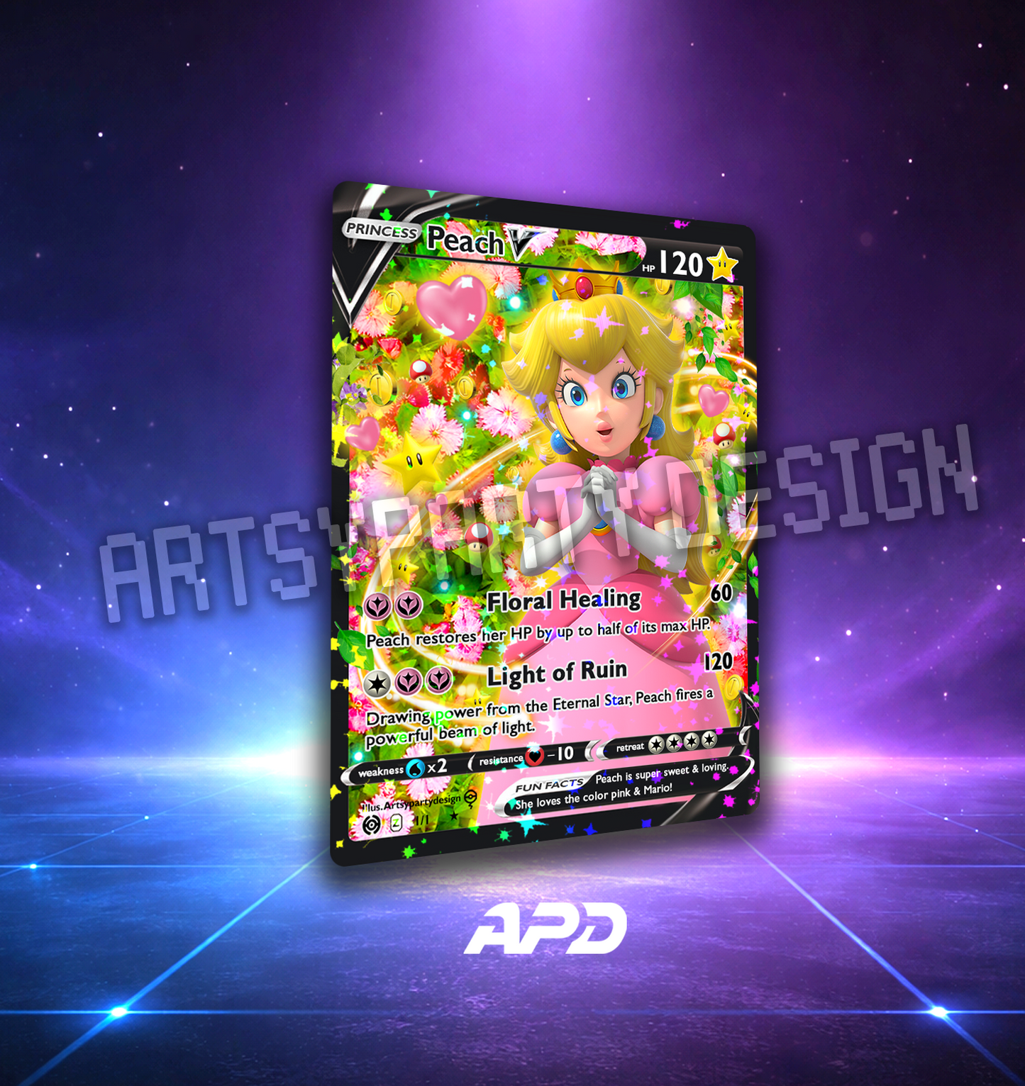 Bowser Pokemon Card, Custom Pokemon card, Meme Pokemon Card
