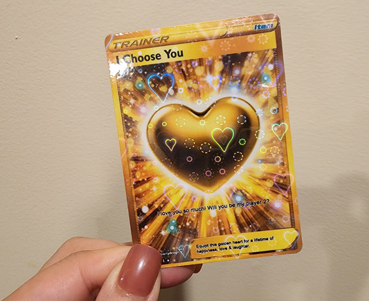 Pokemon Love Item Card - Pokemon Custom Card