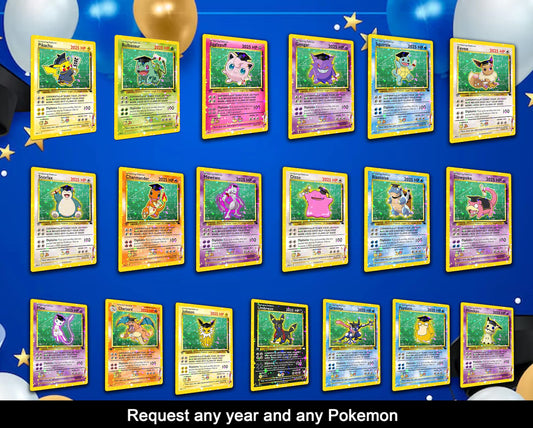 Custom Pokemon Card - Diploma/slab - Re-order